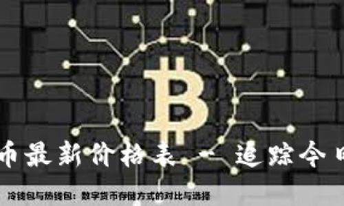 区块链货币最新价格表 - 追踪今日市场动态