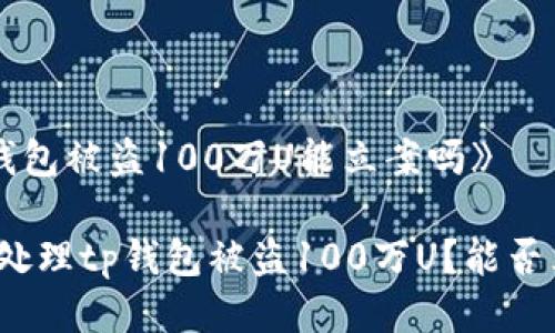 《tp钱包被盗100万U能立案吗》

如何处理tp钱包被盗100万U？能否立案？